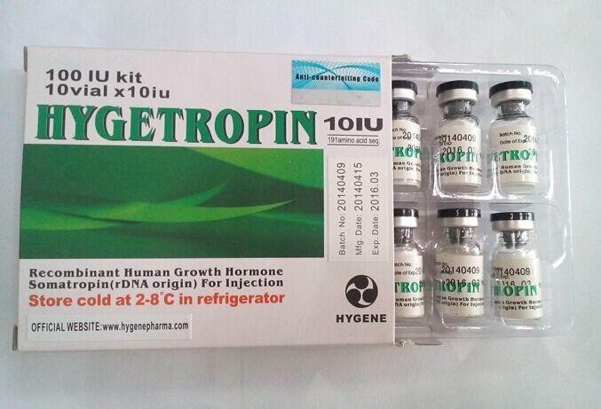 Biały proszek przeciw starzeniu Somatropina / Hygetropin Prawne ludzkie hormony wzrostu HGH
