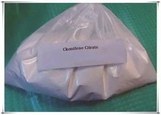 99% czystości Prawidłowe sterydy Proszek Clomiphene Citrate / Clomid / Clomifen / Clomiphene Surowy proszek CAS: 50-41-9